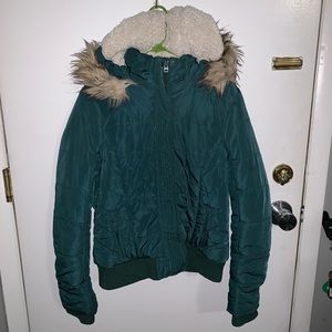 American Eagle dark green winter coat size XL